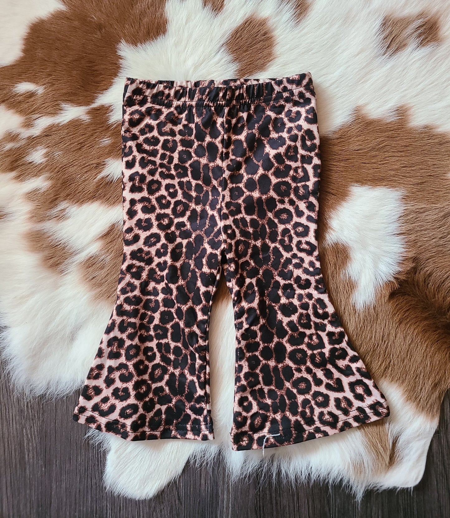 Lil' Bells Leopard Bell Bottoms