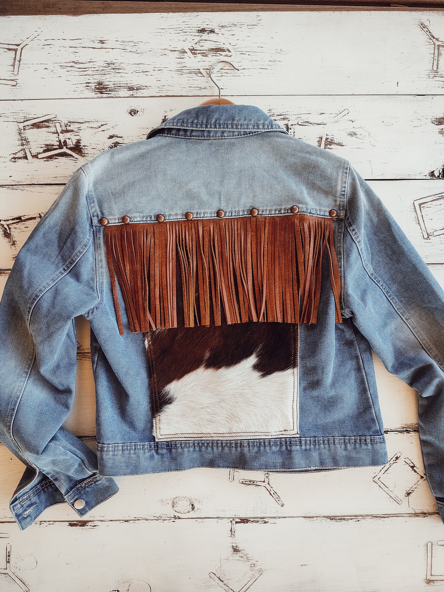 The Ranch Wife Denim & Fringe Jacket